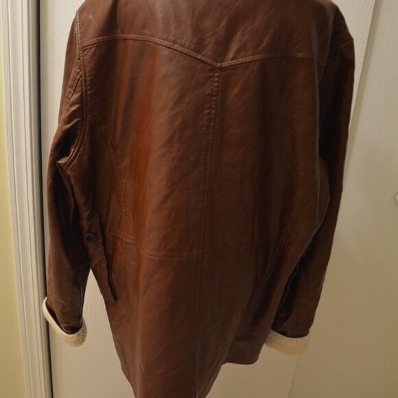 Sherpa Trimmed Bomber Winter Coat - Picture 11 of 14